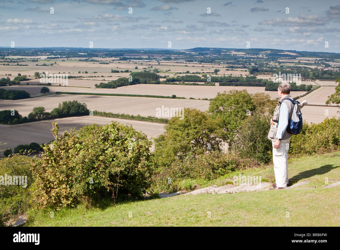 North Downs à Wye Kent Banque D'Images