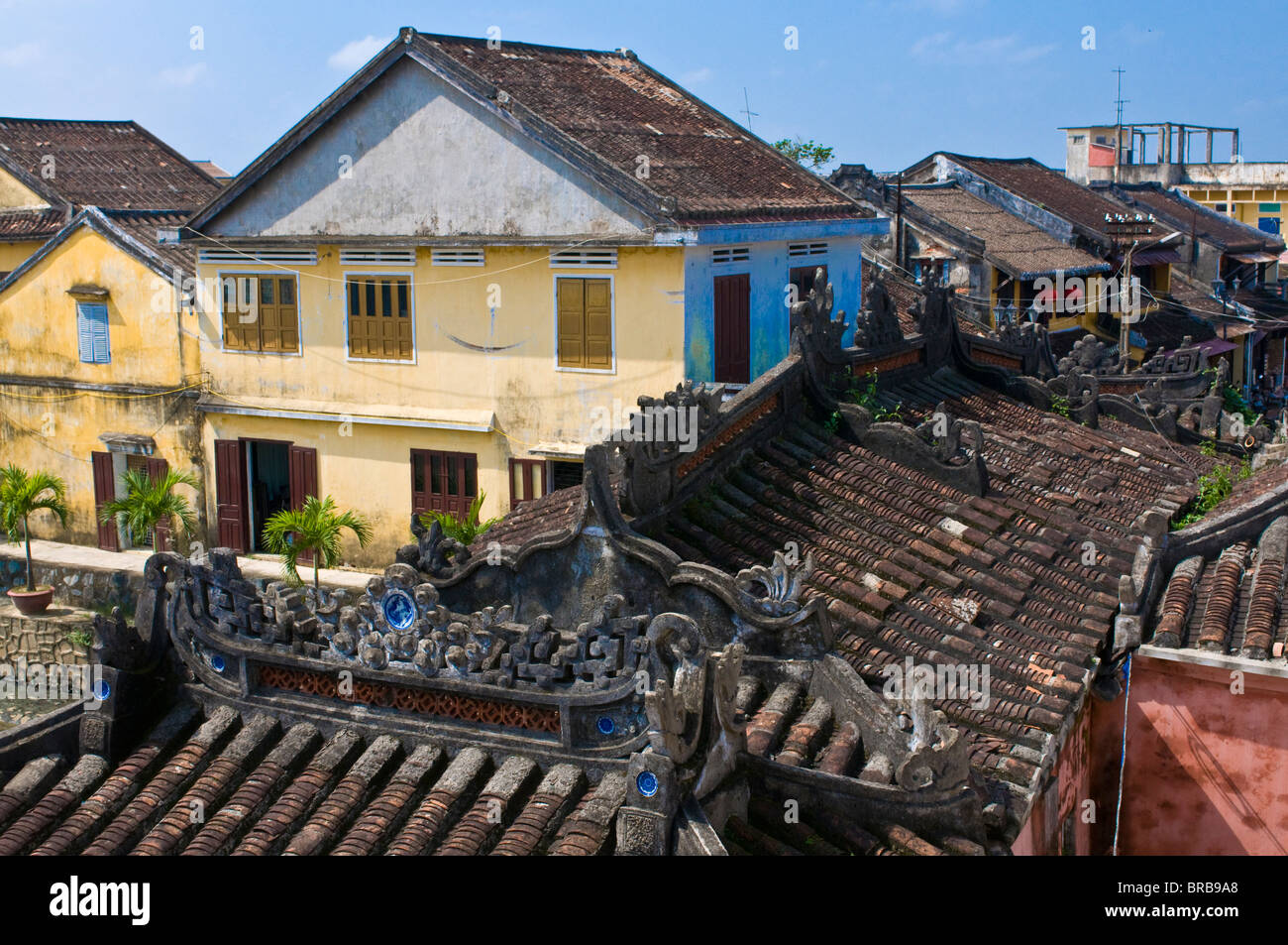 Le pont couvert japonais, Site du patrimoine mondial de l'UNESCO, Hoi An, Vietnam, Indochine, Asie du Sud-Est, l'Asie Banque D'Images