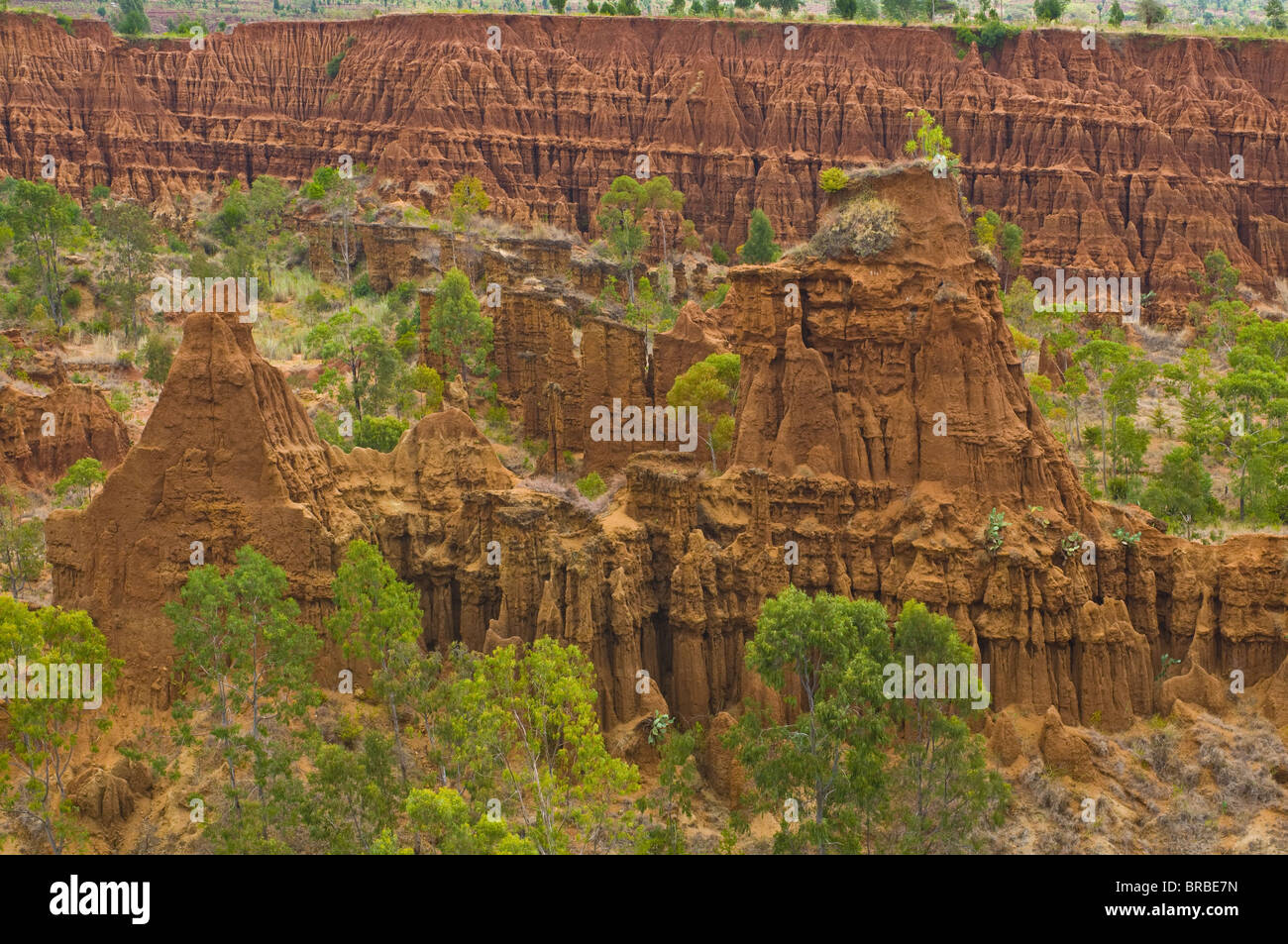 Formation rocheuse de grès appelé New York, le sud de l'Éthiopie, de l'Éthiopie Banque D'Images