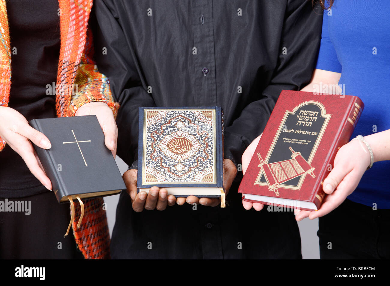 Bible, Coran et Torah, Paris, France Photo Stock Alamy