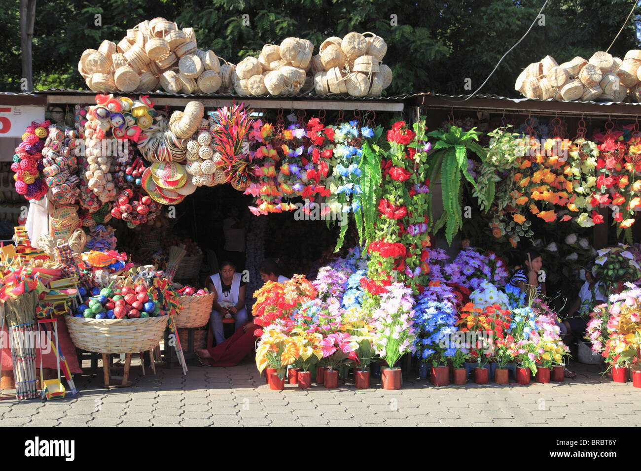 Marché Municipal (marché municipal), Masaya, au Nicaragua, en Amérique centrale Banque D'Images