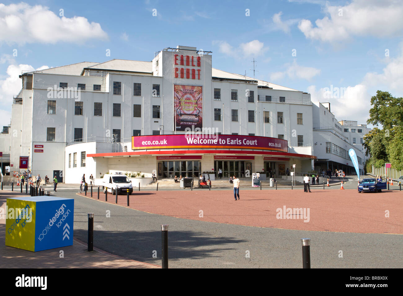 Earls Court Exhibition Centre Banque D'Images