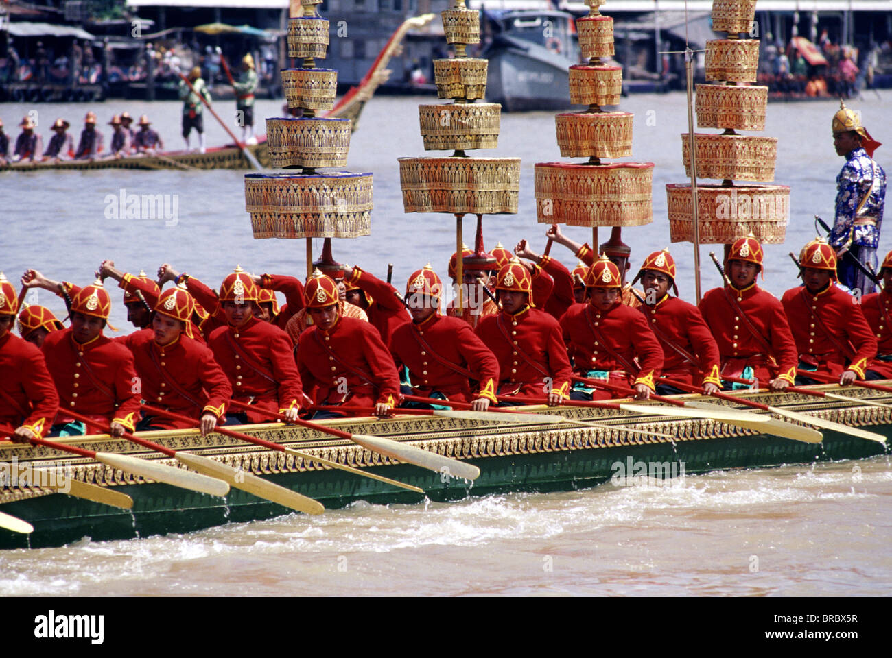Barge royale, Bangkok, Thaïlande Banque D'Images
