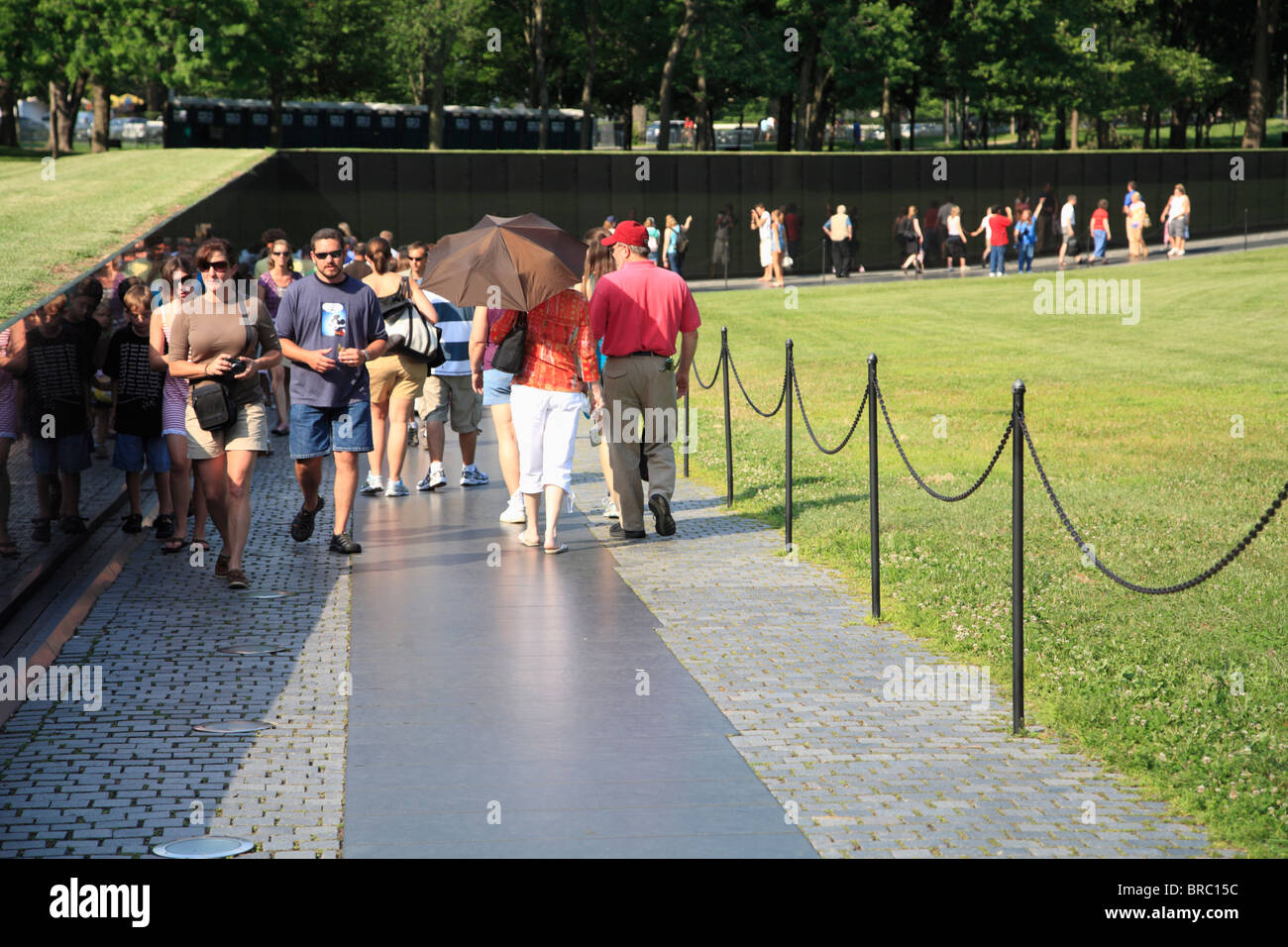 Vietnam Veterans Memorial, Washington D.C., États-Unis Banque D'Images