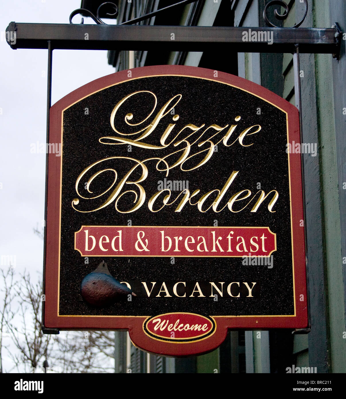 Lizzie Borden Bed & Breakfast à Fall River au Massachusetts Banque D'Images