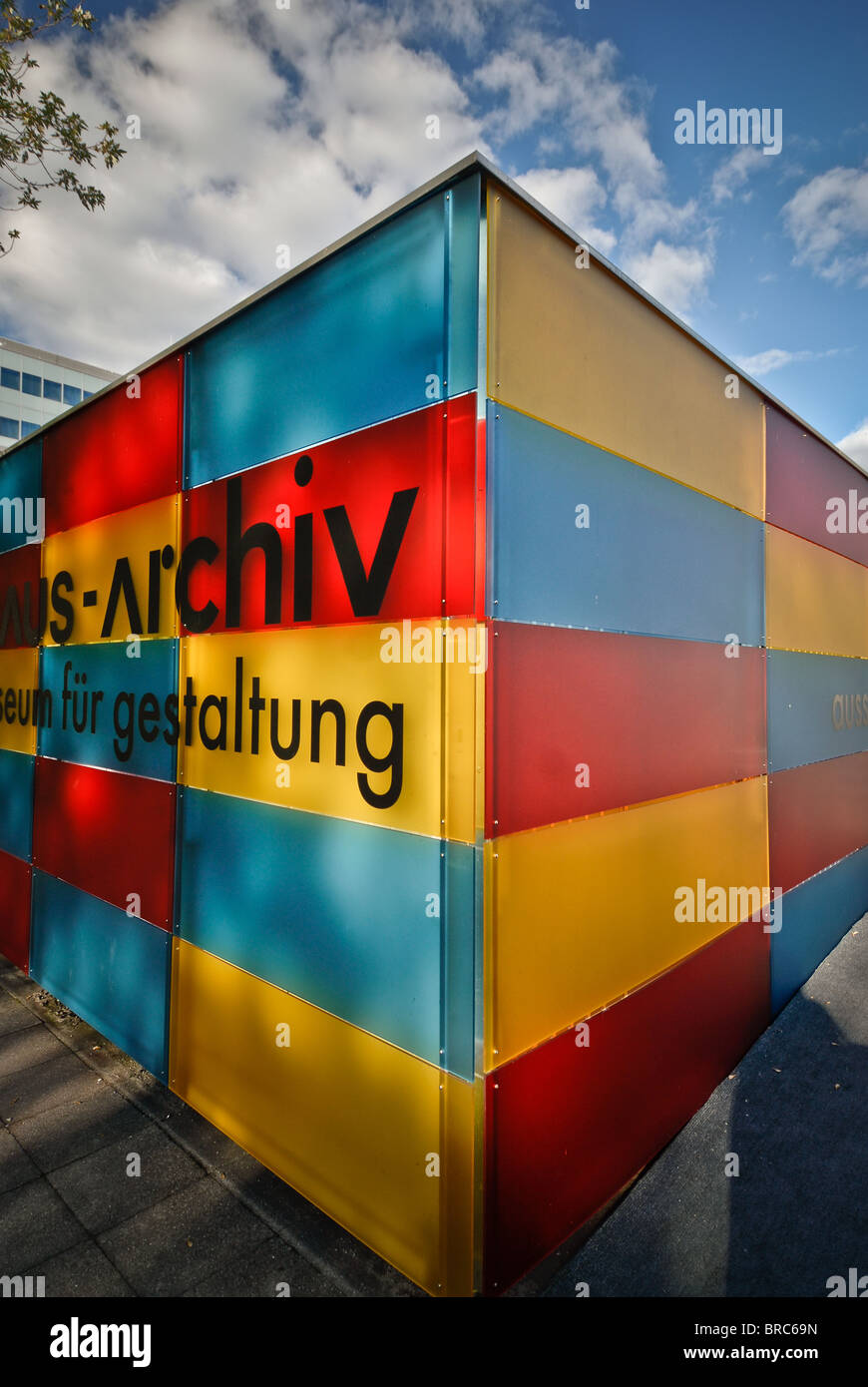 L'extérieur de l'Archiv de Bauhaus, Tiergaten, Berlin. Banque D'Images