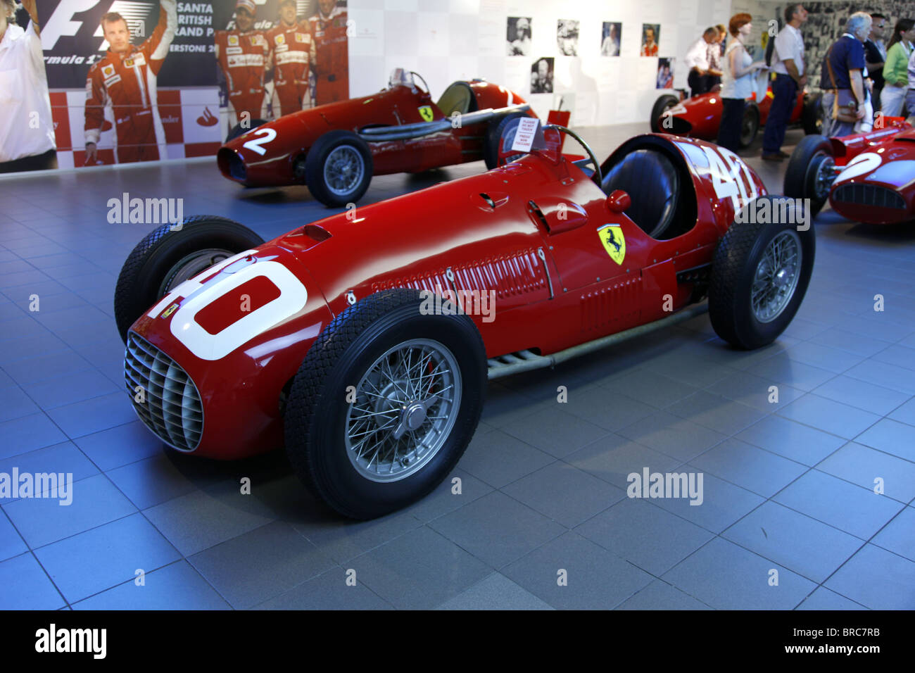 FERRARI 166 F2 1951 Voiture de course MUSÉE GALLERIA MARANELLO ITALIE GALLERIA MUSEUM 07 Septembre 2010 Banque D'Images