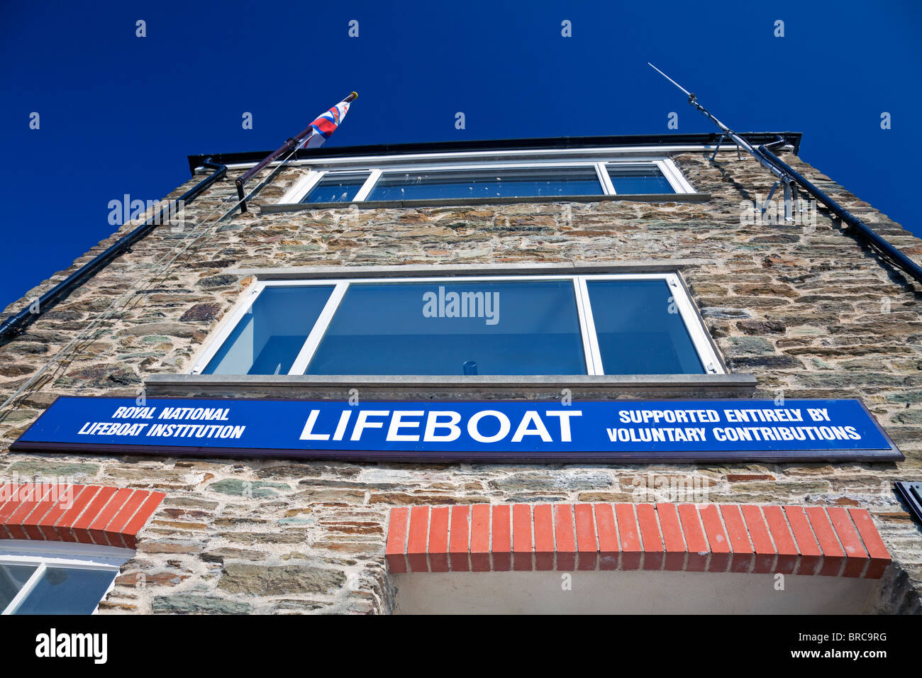 Salcombe Lifeboat Station, South Hams, Devon, Angleterre, Royaume-Uni Banque D'Images