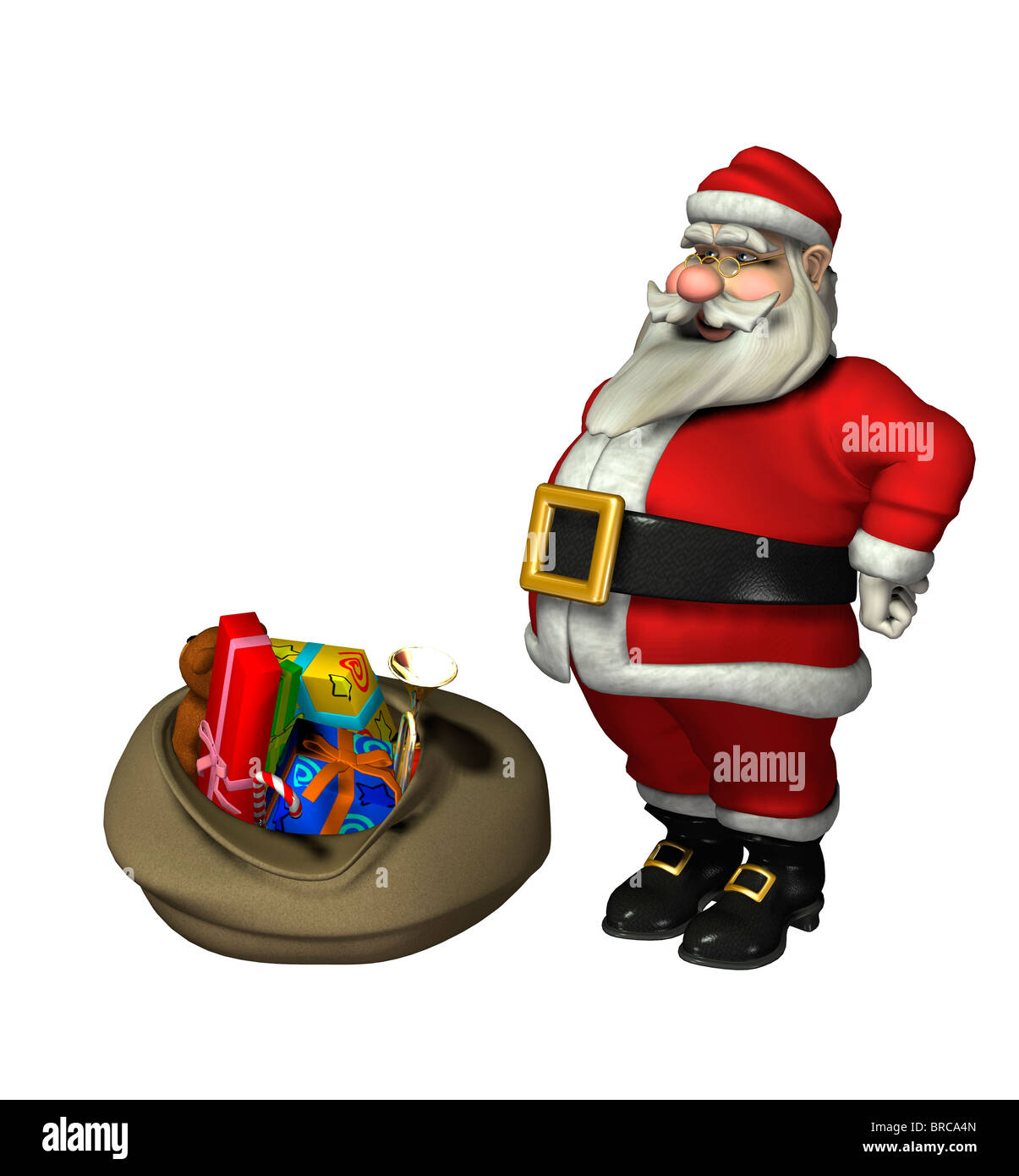 Santa Claus Banque D'Images