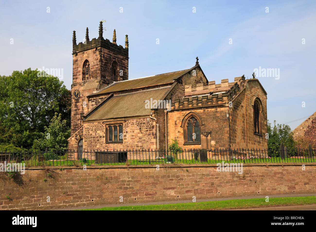 L'église Saint John's, Hooton Roberts, Rotherham, South Yorkshire, Angleterre, Royaume-Uni. Banque D'Images