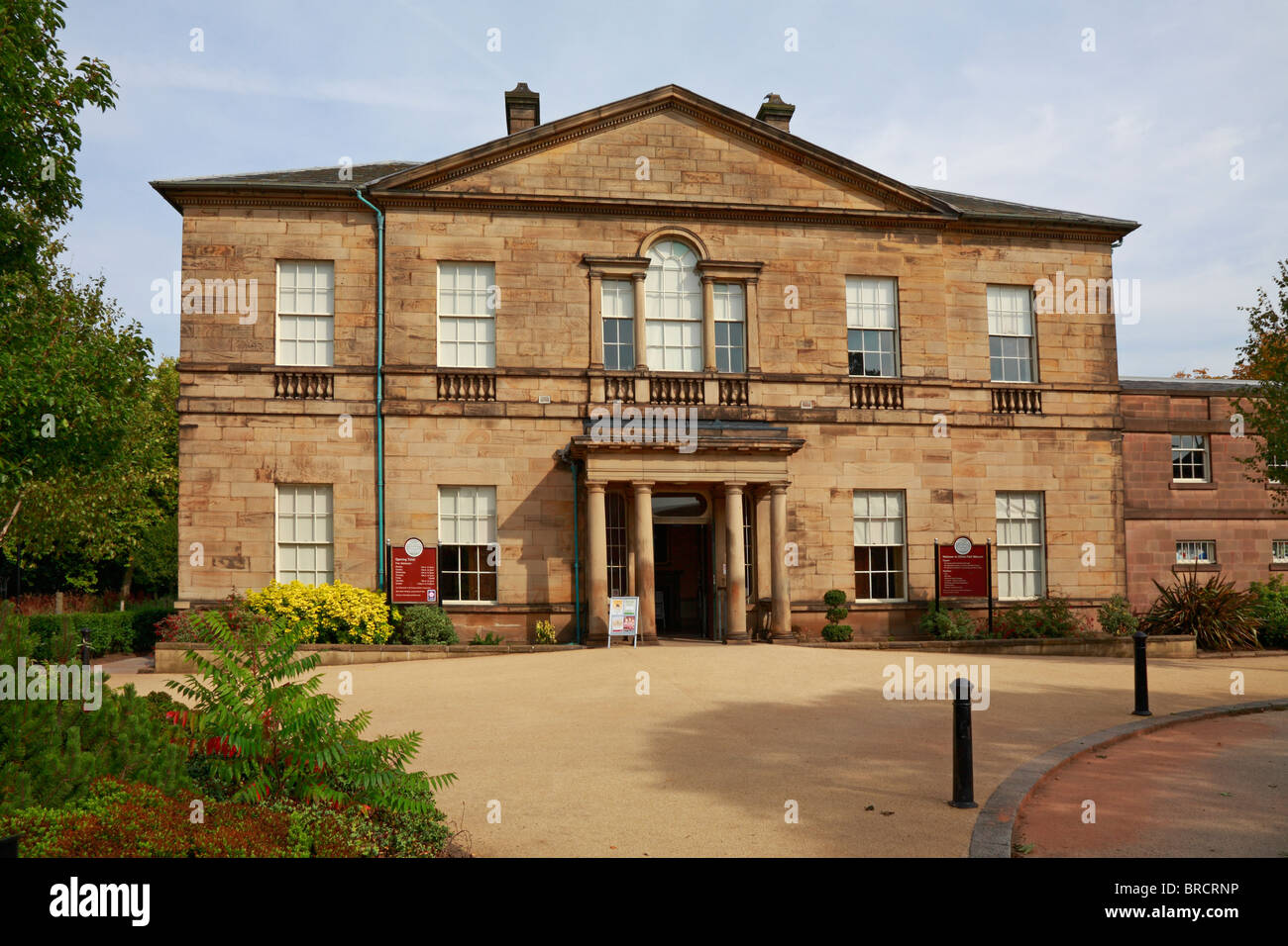 Clifton Park Museum, Rotherham, South Yorkshire, Angleterre, Royaume-Uni. Banque D'Images