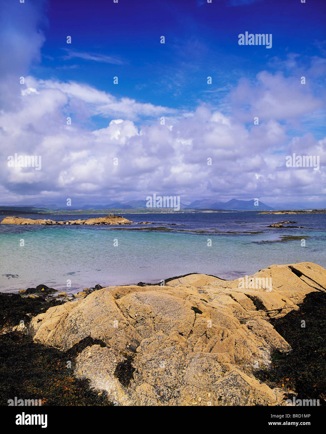 12 Bens, Mannin Bay, Co Galway, Irlande Banque D'Images