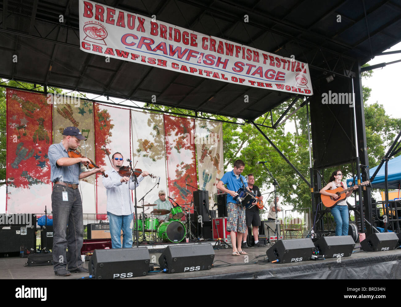 Breaux bridge crawfish festival Banque de photographies et d’images à