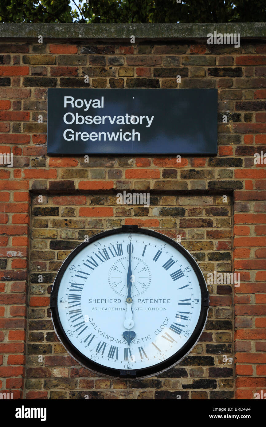 Royal Observatory Greenwich London UK Banque D'Images