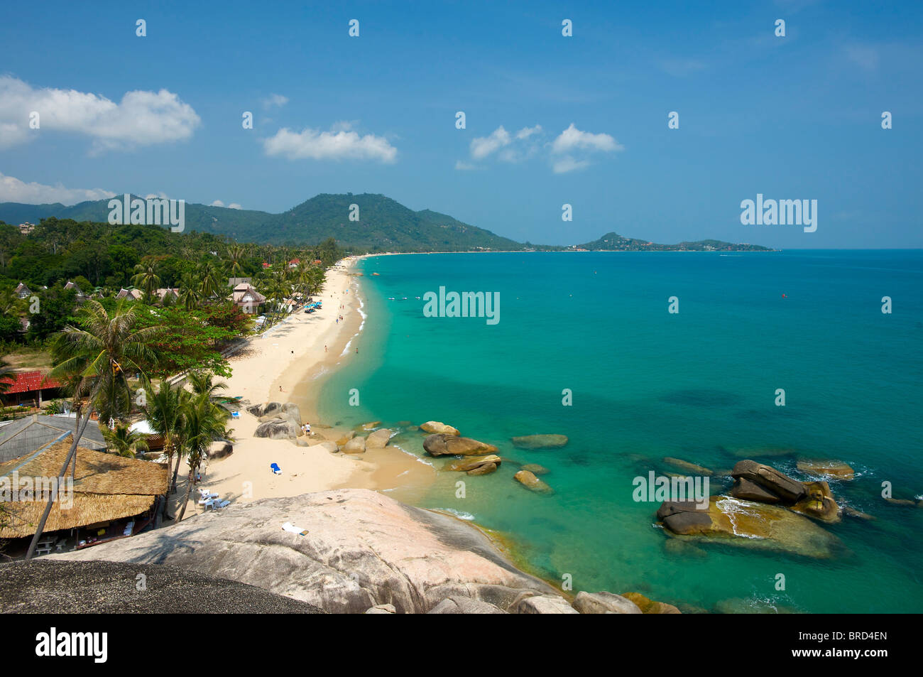 Lamai Beach, Ko Samui, Thaïlande Banque D'Images