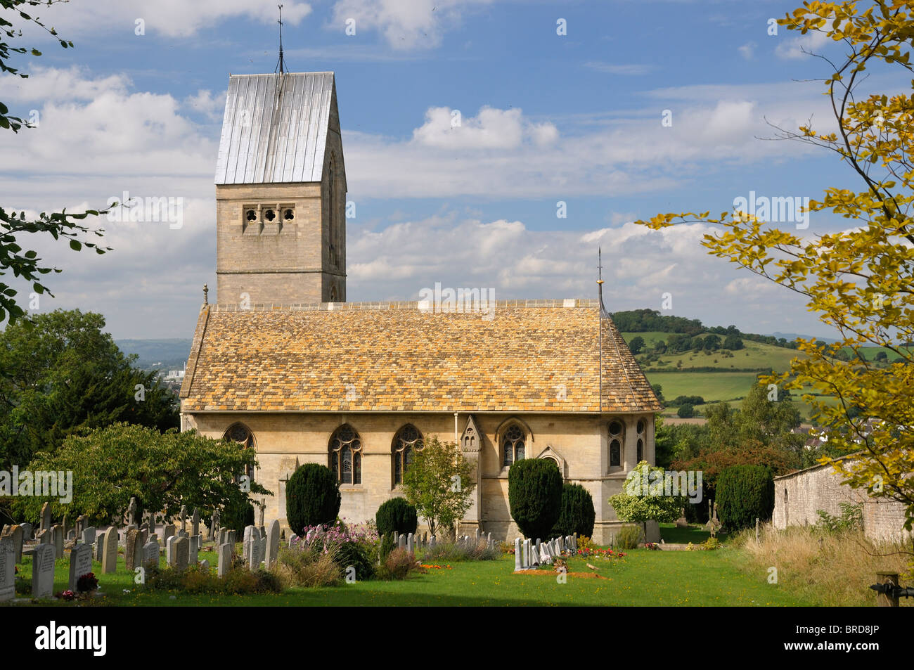 All Saints Church, Selsley Gloucestershire Banque D'Images