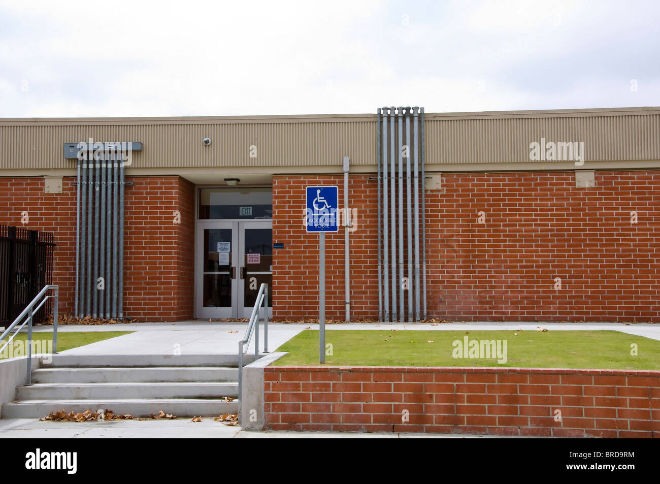 Approche de l'école Banque D'Images