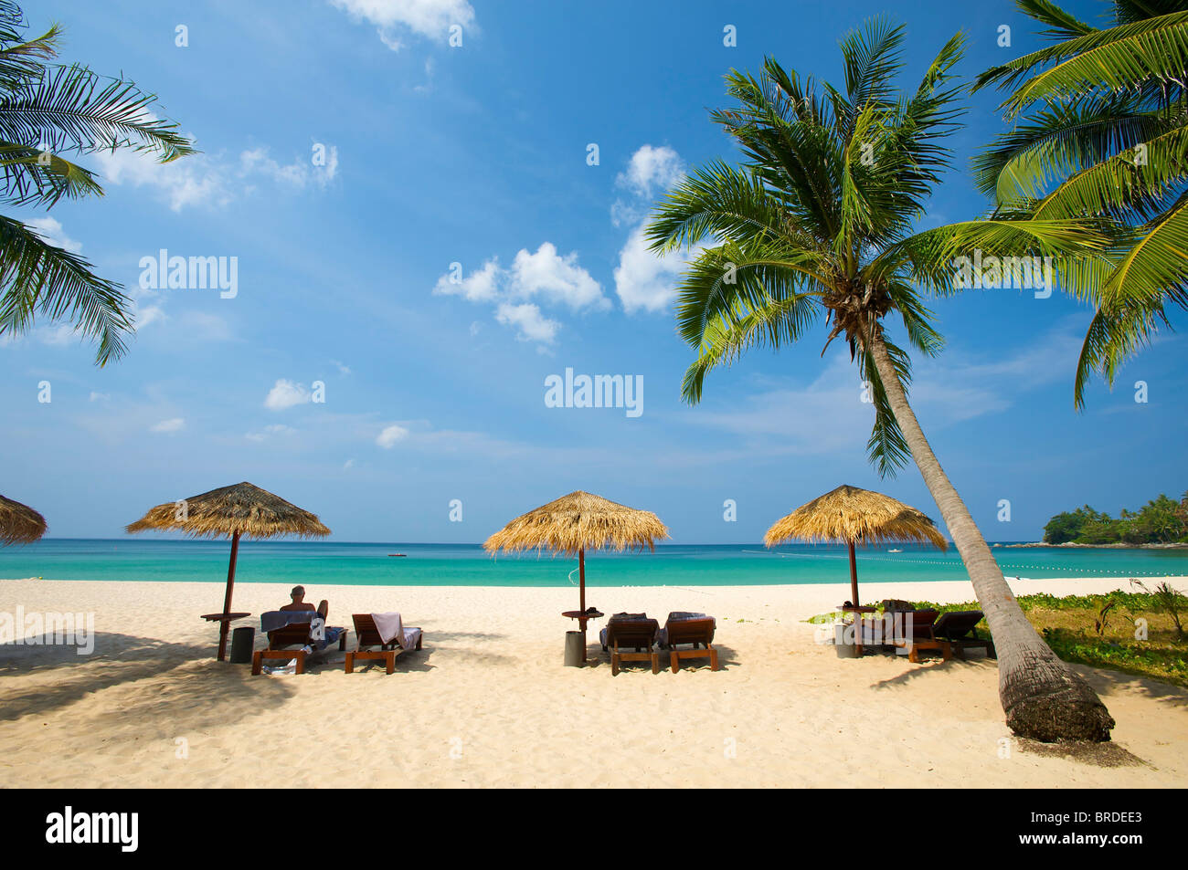 Pansea Beach, île de Phuket, Thaïlande Banque D'Images