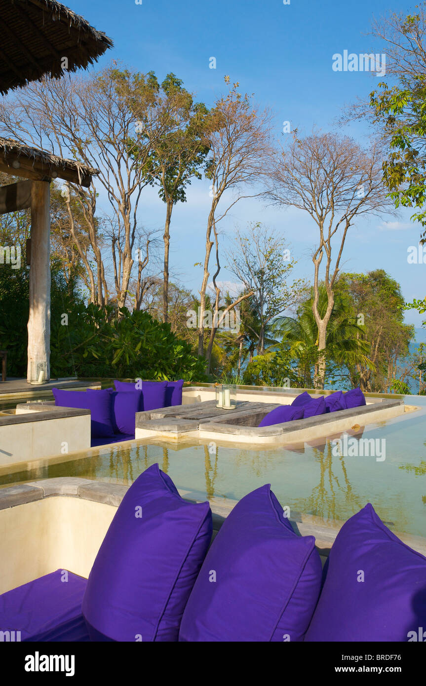 Evason Hideaway Six Senes, hôtel de luxe sur l'île de Yao Noi, Phuket, Thailand Banque D'Images
