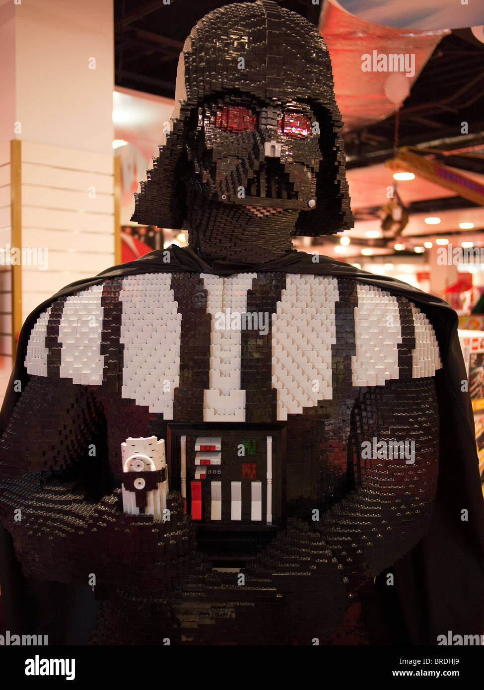 Dark Vador Lego, Hamleys, Glasgow Banque D'Images