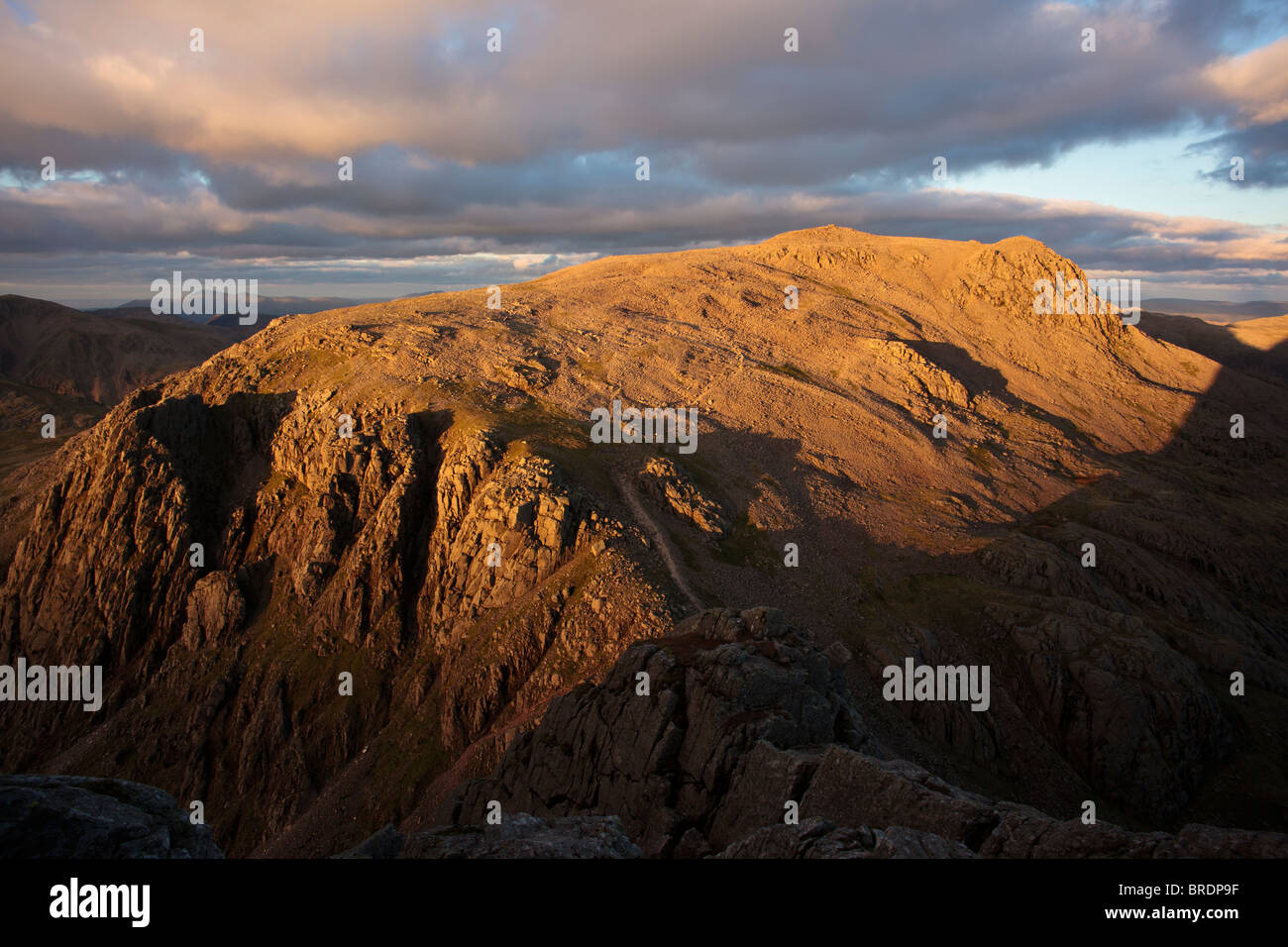 Scafell Pike, Cumbria Banque D'Images