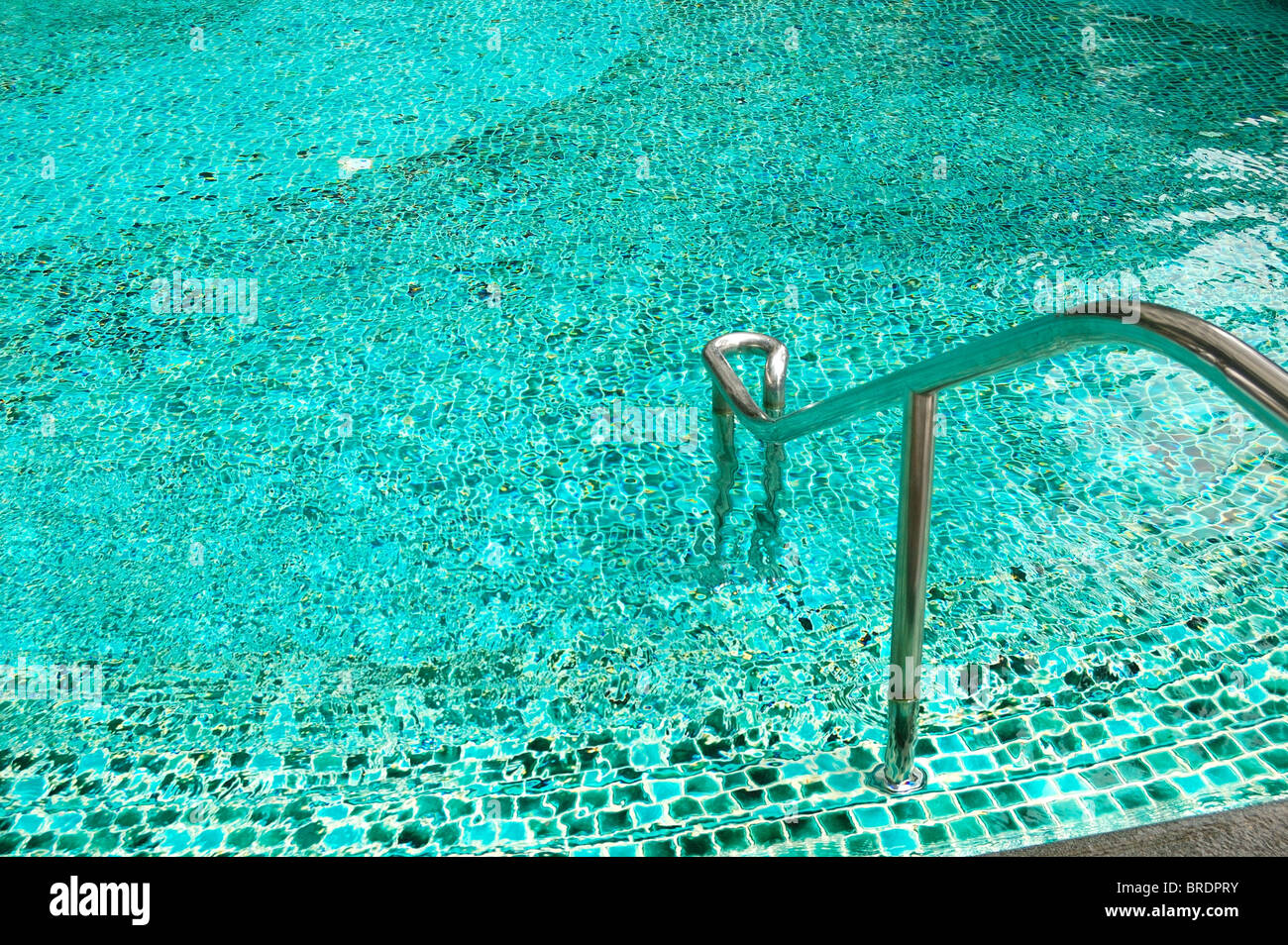 Piscine à l'hôtel populaire, Bangkok, Thaïlande Banque D'Images