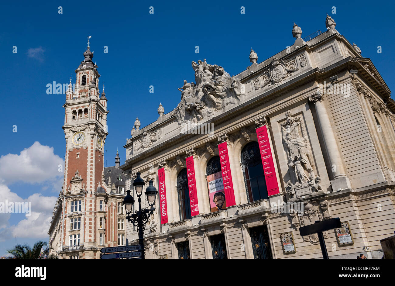 Maison de l'opéra, lille, France Banque D'Images