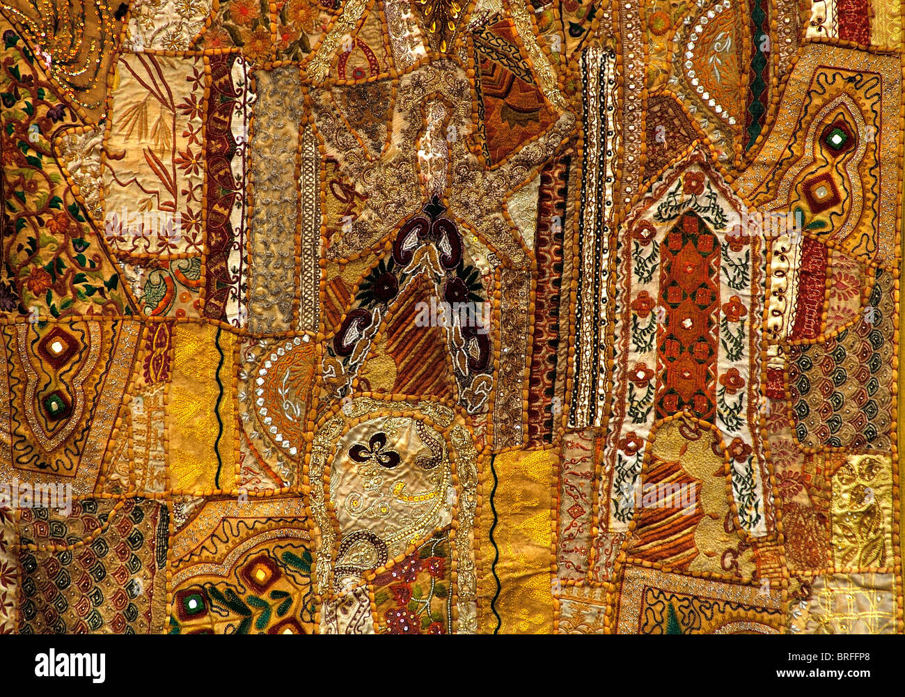 Vêtement Rajasthani Banque D'Images