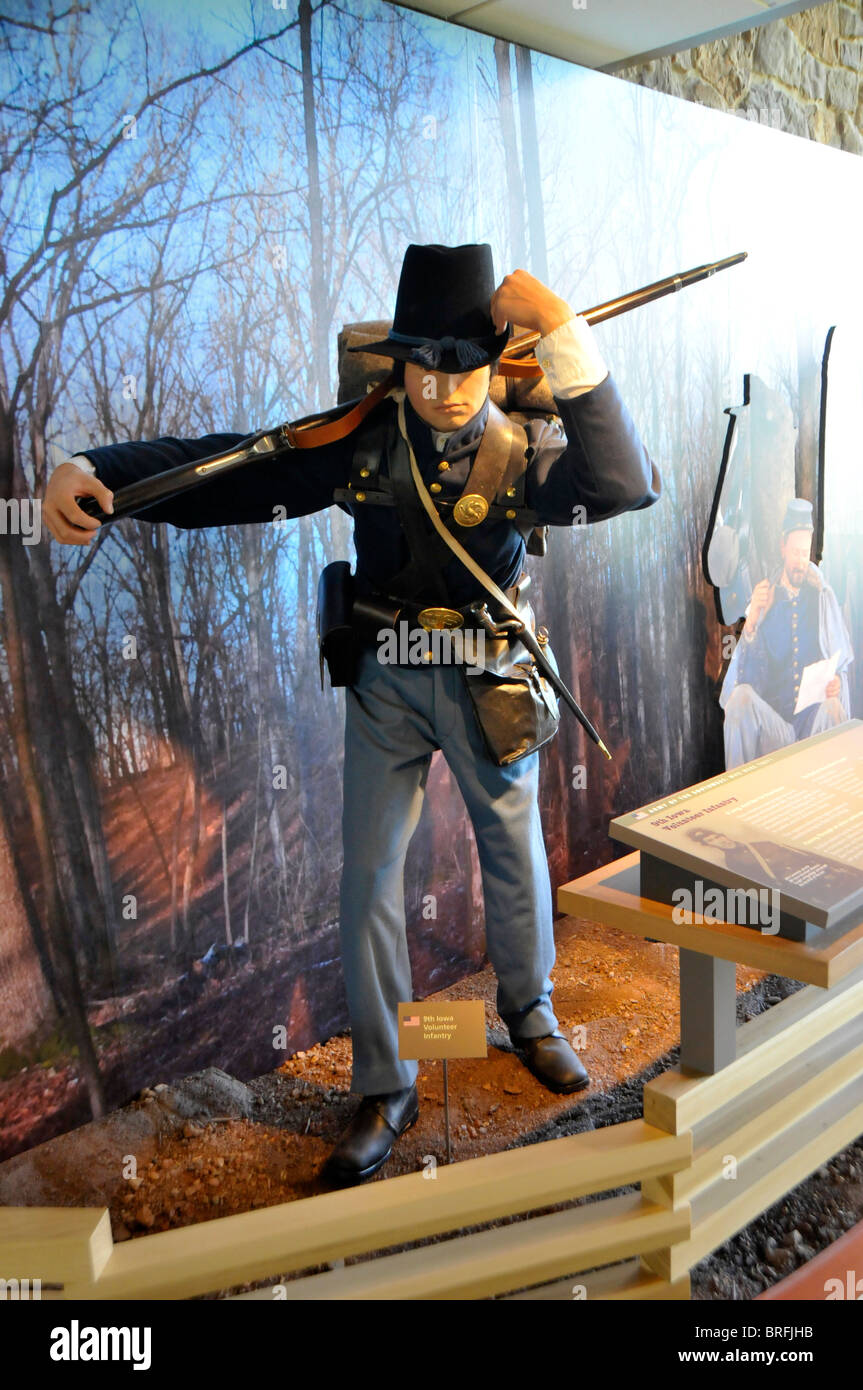 Pea Ridge National Military Park Arkansas Banque D'Images