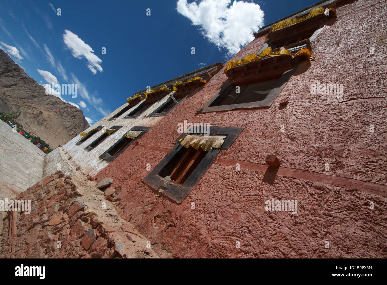 Le namgyal tsemo gompa Banque D'Images