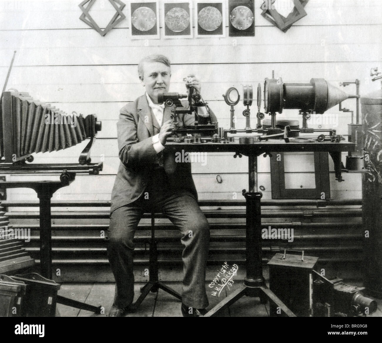 Thomas edison invention Banque de photographies et d'images à haute résolution - Alamy