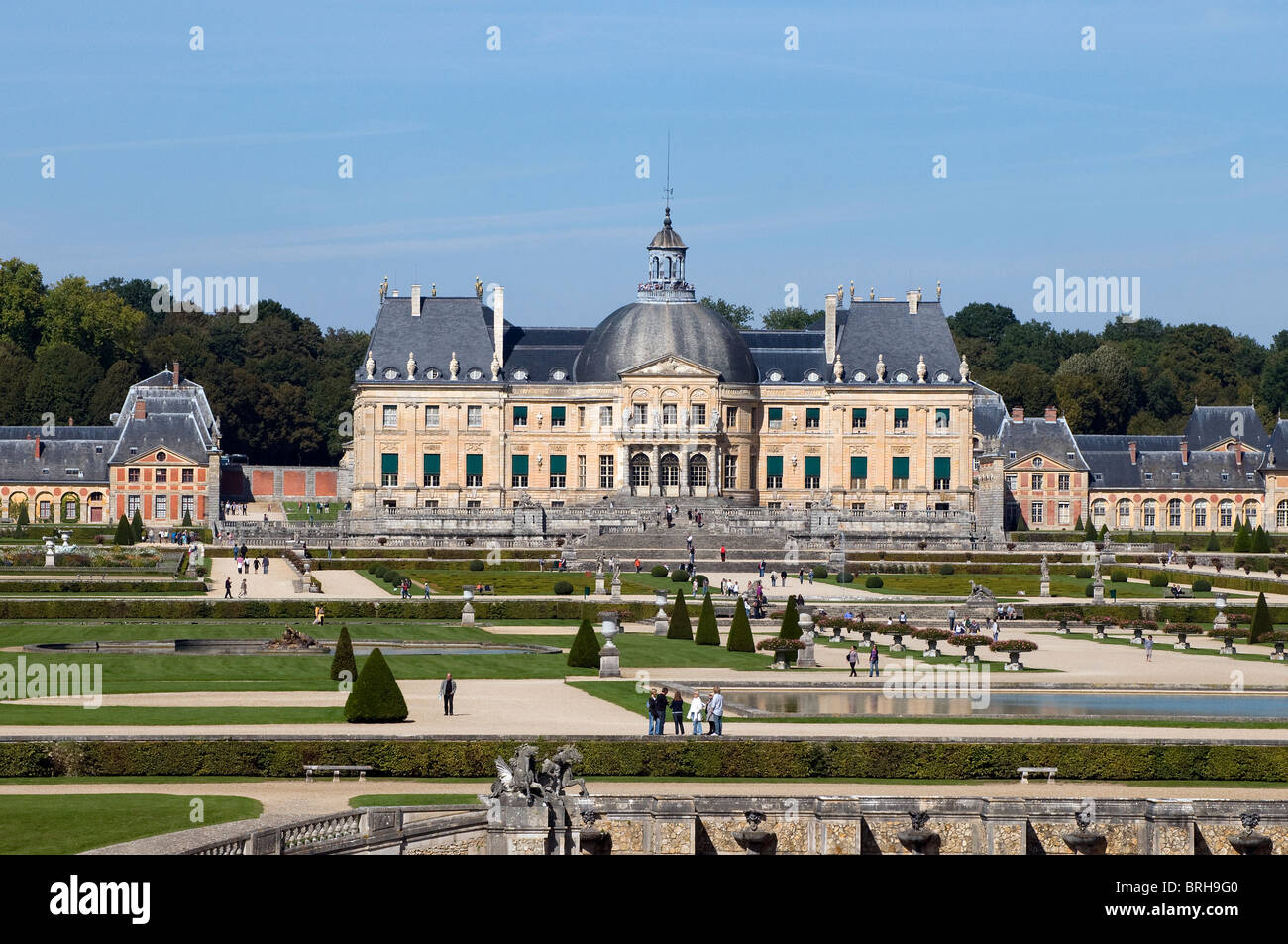 Chateau de Vaux le Vicomte, maincy, france Banque D'Images