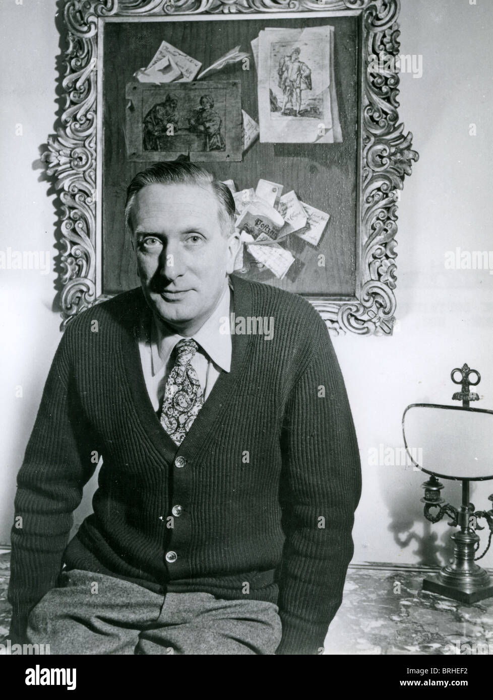WILLIAM WALTON (1902-1983), compositeur et chef d'orchestre britannique. Banque D'Images