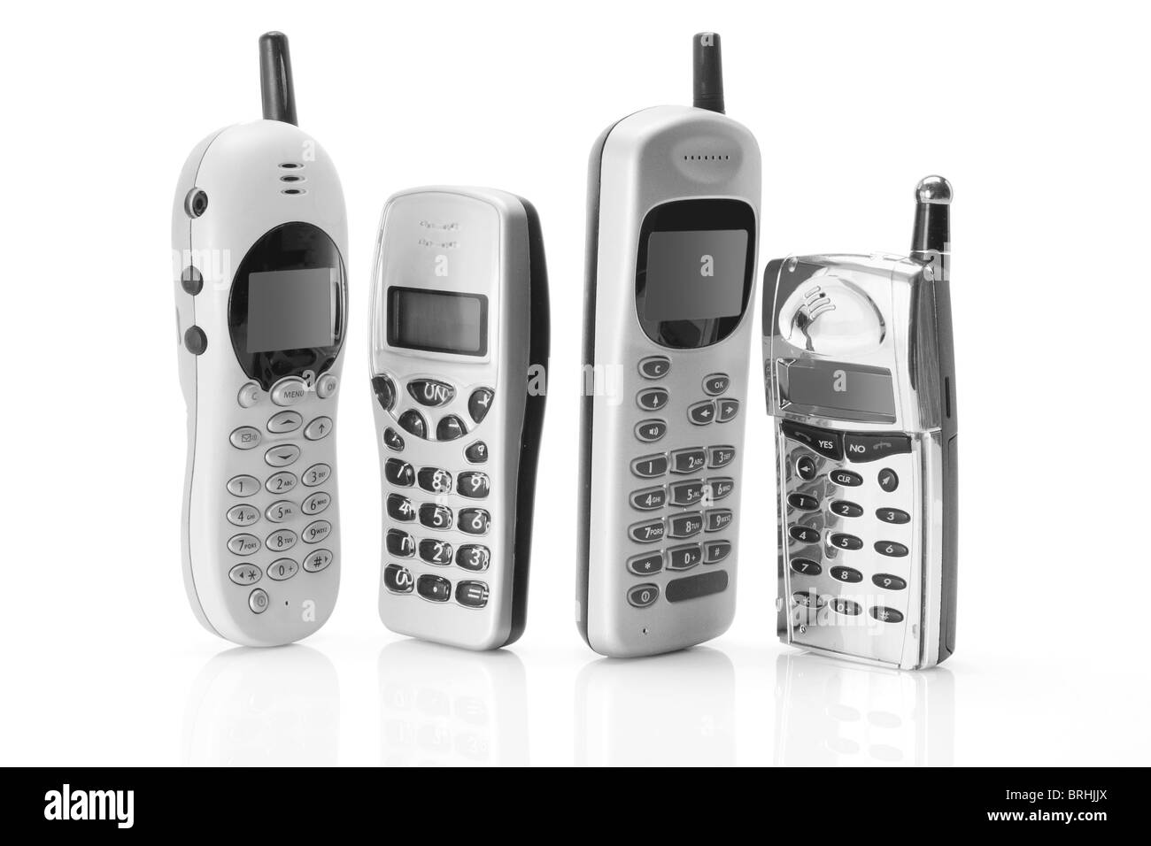 Téléphones mobiles Banque D'Images