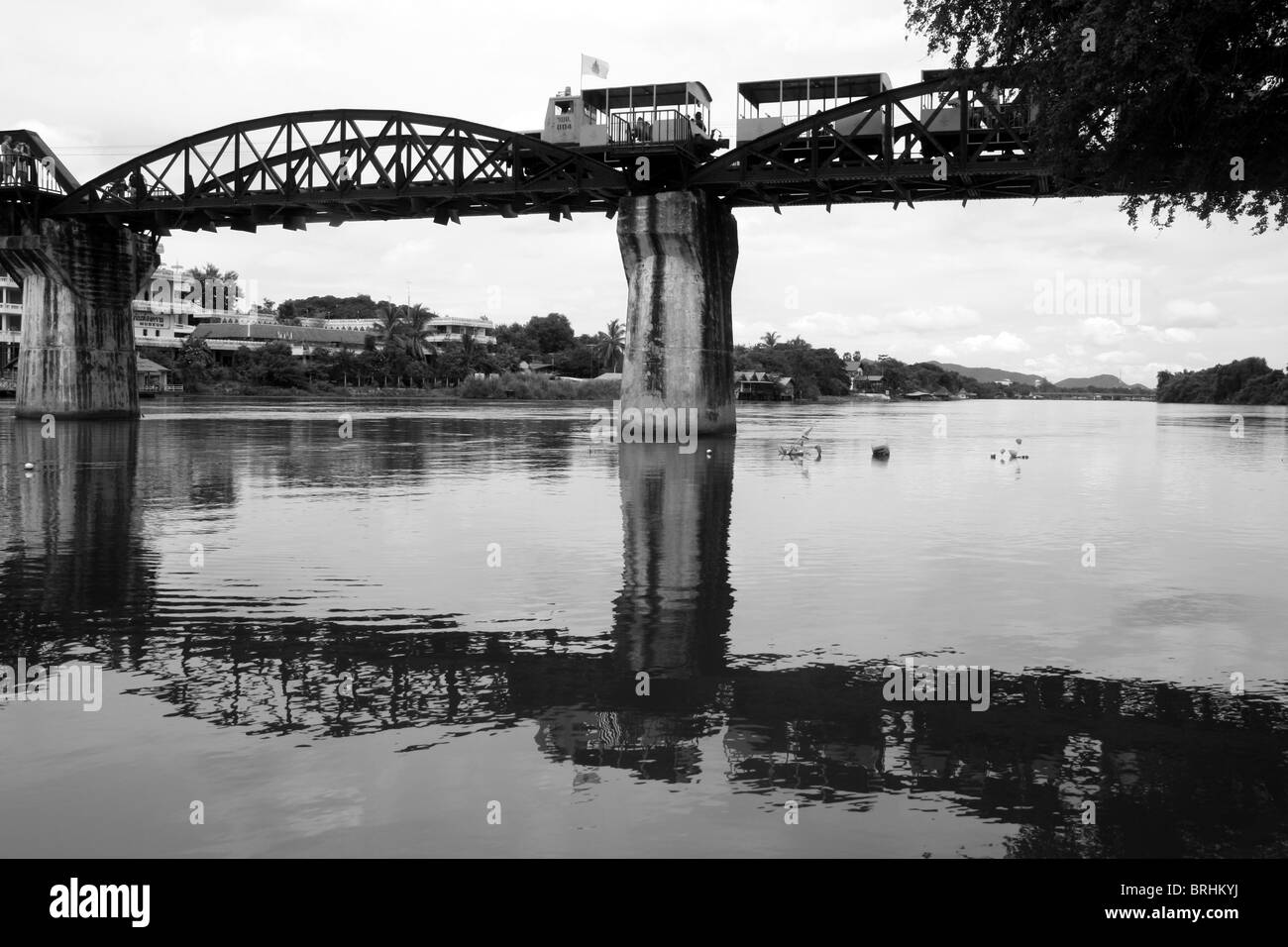 Le pont sur la rivière Kwai Banque D'Images