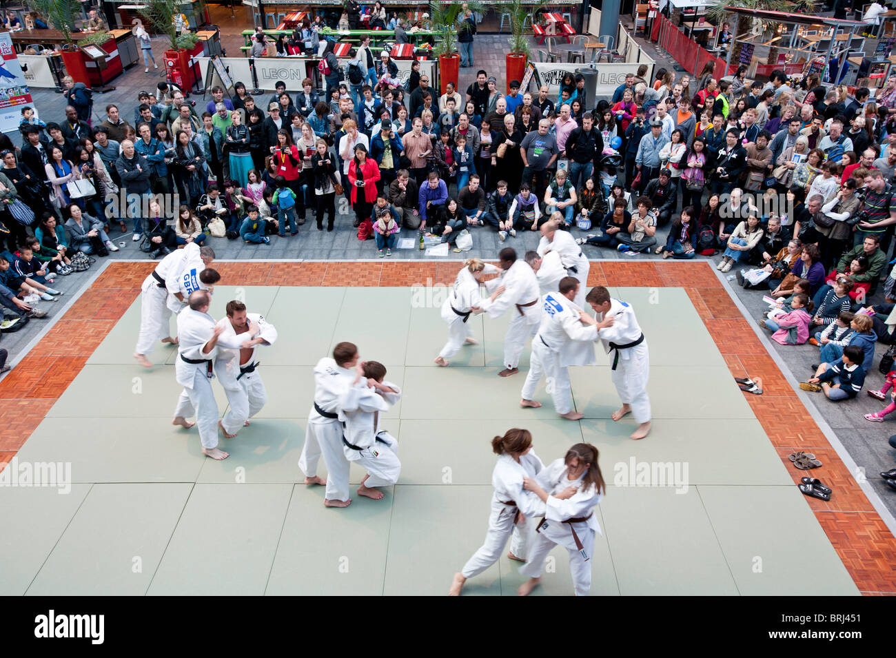 Japon festival au Marché de Spitalfields, Londres, Royaume-Uni Banque D'Images