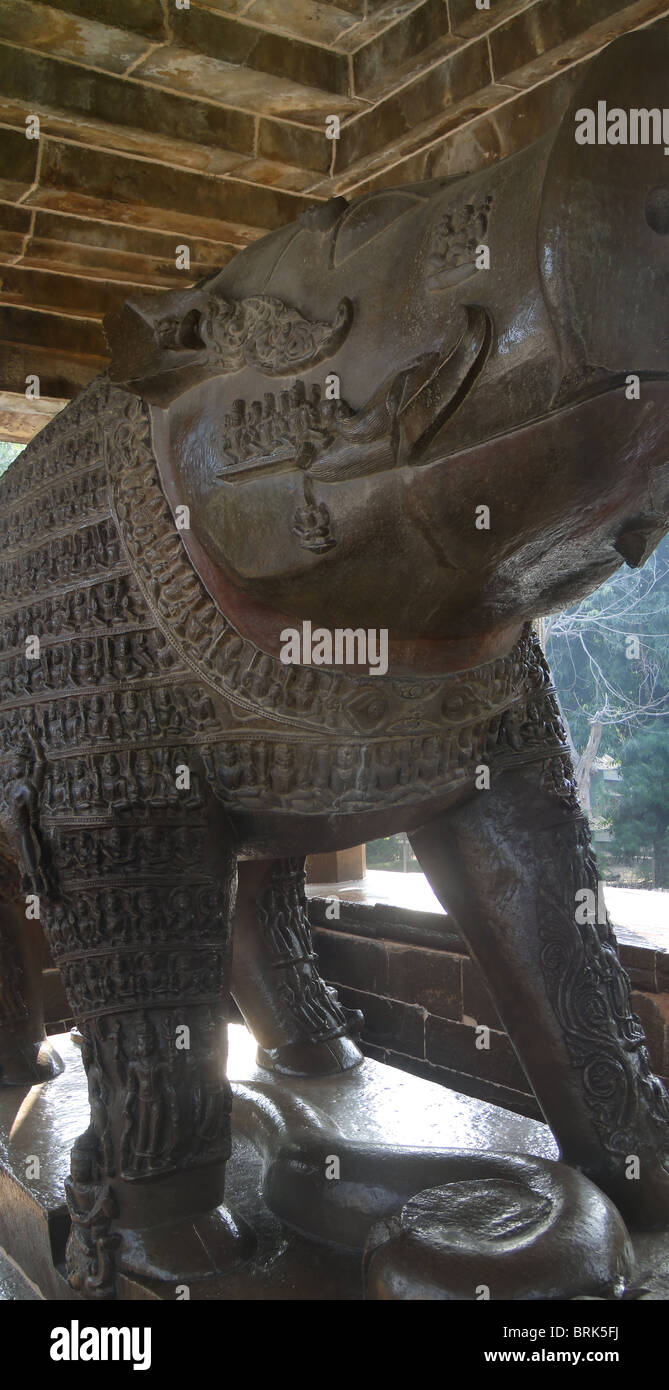 D tail Incarnation De Vishnu Comme Un Sanglier Varaha Temple 