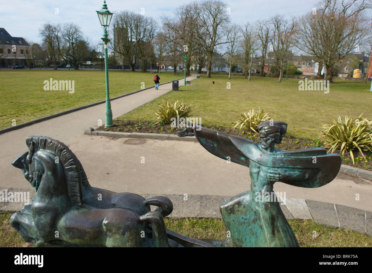 Le Mall, Castlebar, Comté de Mayo, Irlande Banque D'Images