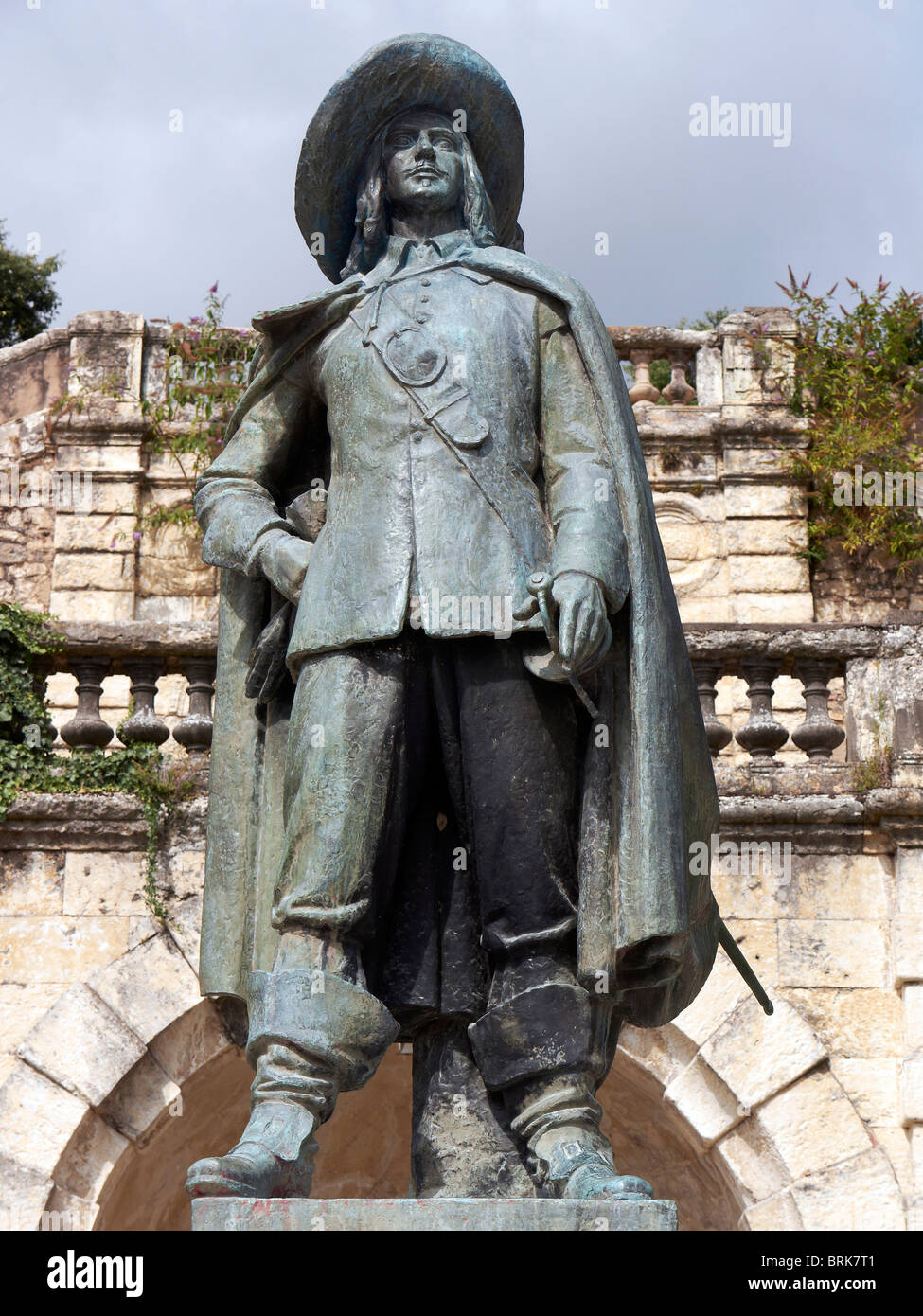 Sculpture D'artagnan à Auch Banque D'Images