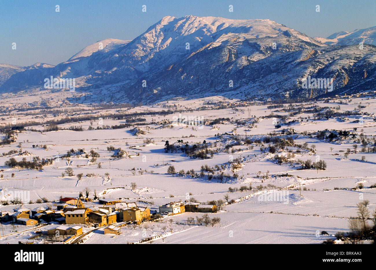 La Bureba. Umion peak. Burgos. Castille-leon. Espagne Banque D'Images