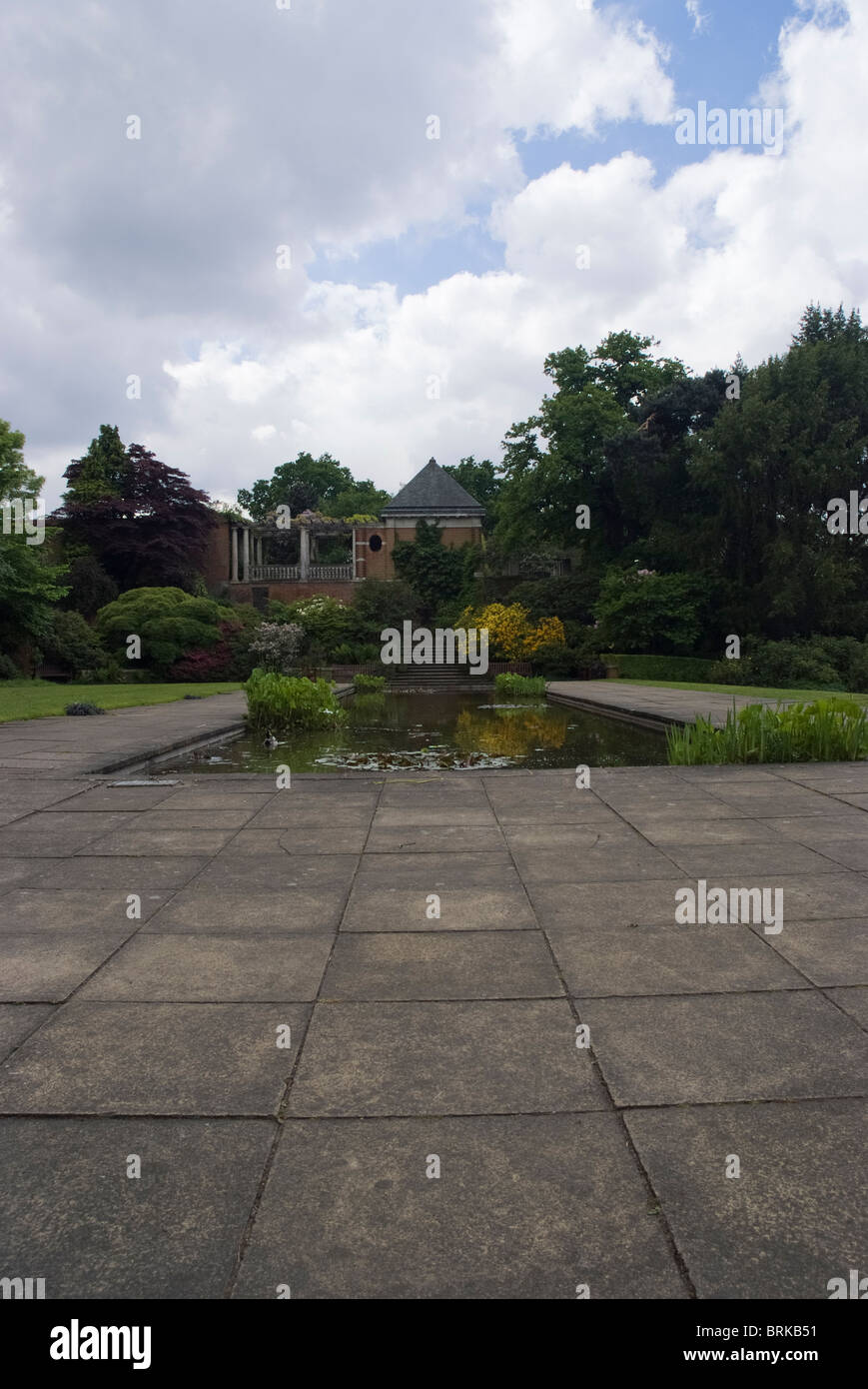 Le jardin de la colline, Hampstead Heath NW3 London Banque D'Images