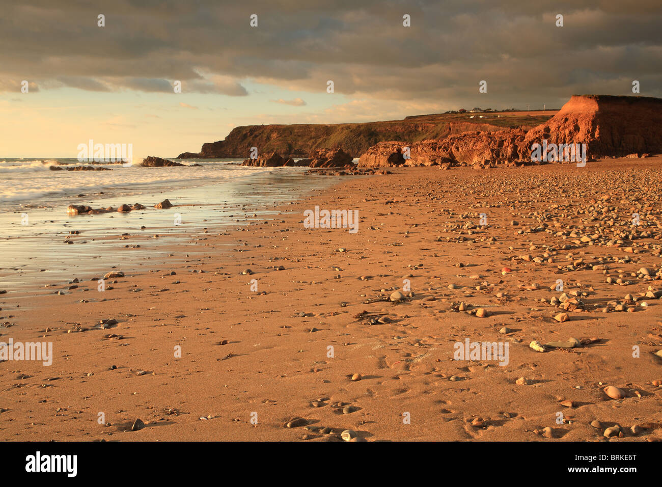 Widemouth Bay, North Cornwall, England, UK Banque D'Images