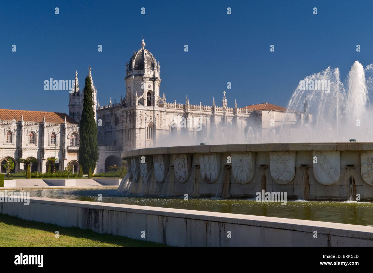 Mosteiro dos Jeronimos Belem Lisbonne Portugal Banque D'Images