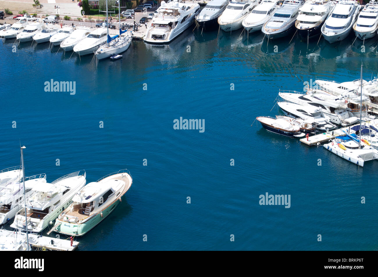 Bateaux et yachts à Monte Carlo Banque D'Images Bateaux et yachts à Monte Carlo Banque D'Images