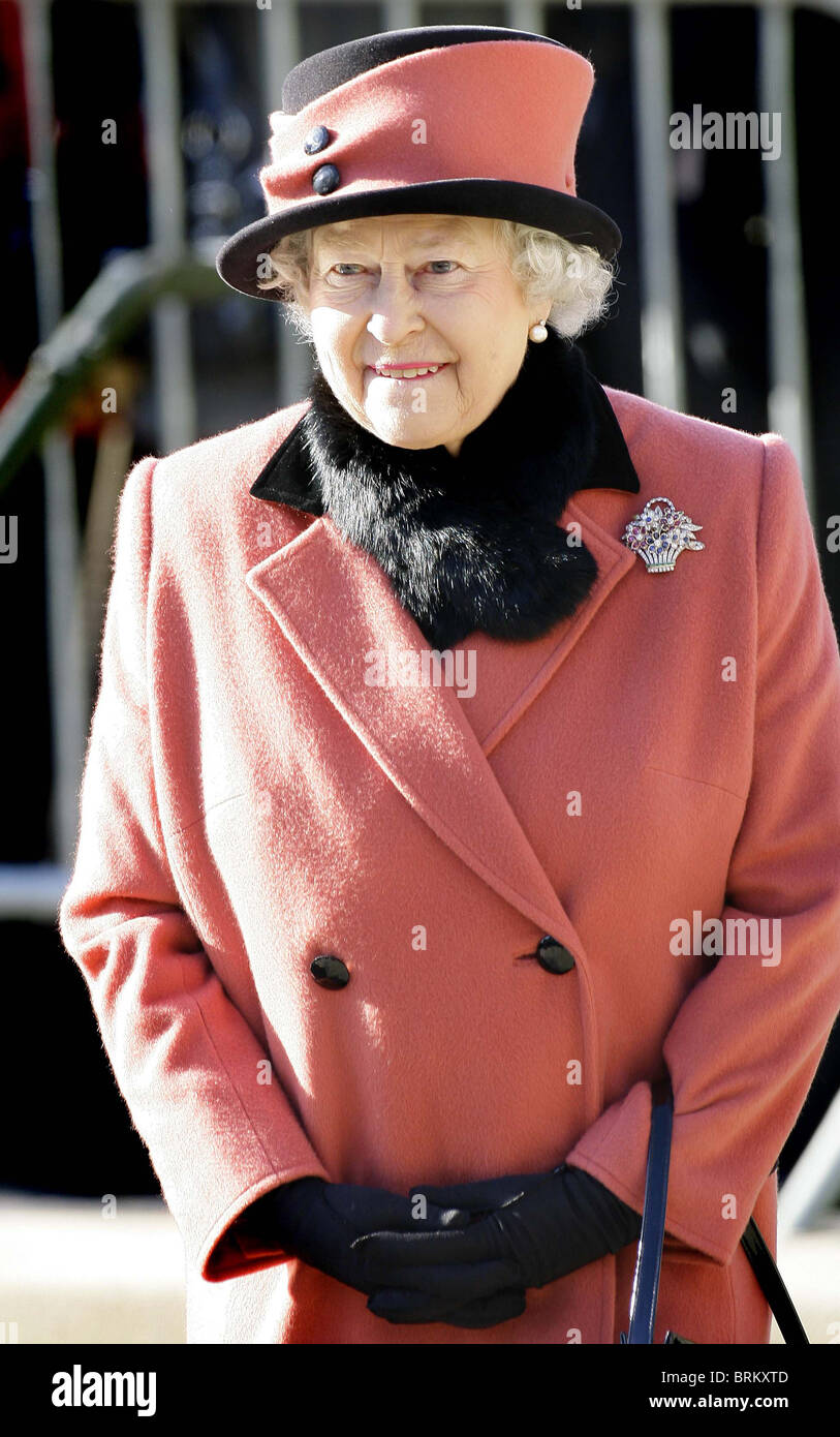 Son Altesse Royale la Reine Elizabeth II d'Angleterre. Photo par James Boardman. Banque D'Images