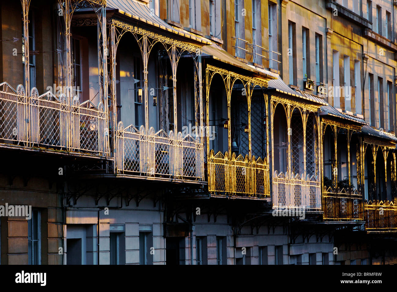 La véranda de Clifton, Bristol, Royaume-Uni Banque D'Images