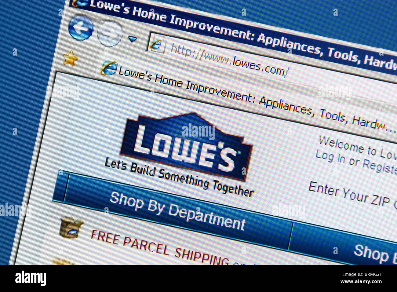 Lowes Lowe's hardware store Banque D'Images