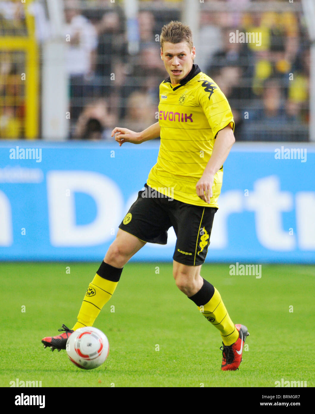 Signal-Iduna Park Dortmund, Allemagne 4.10.2010, football: Borussia Dortmund vs Bayern Muenchen 2:0 - Lukas PISZCEK, Borussia Dortmund Banque D'Images