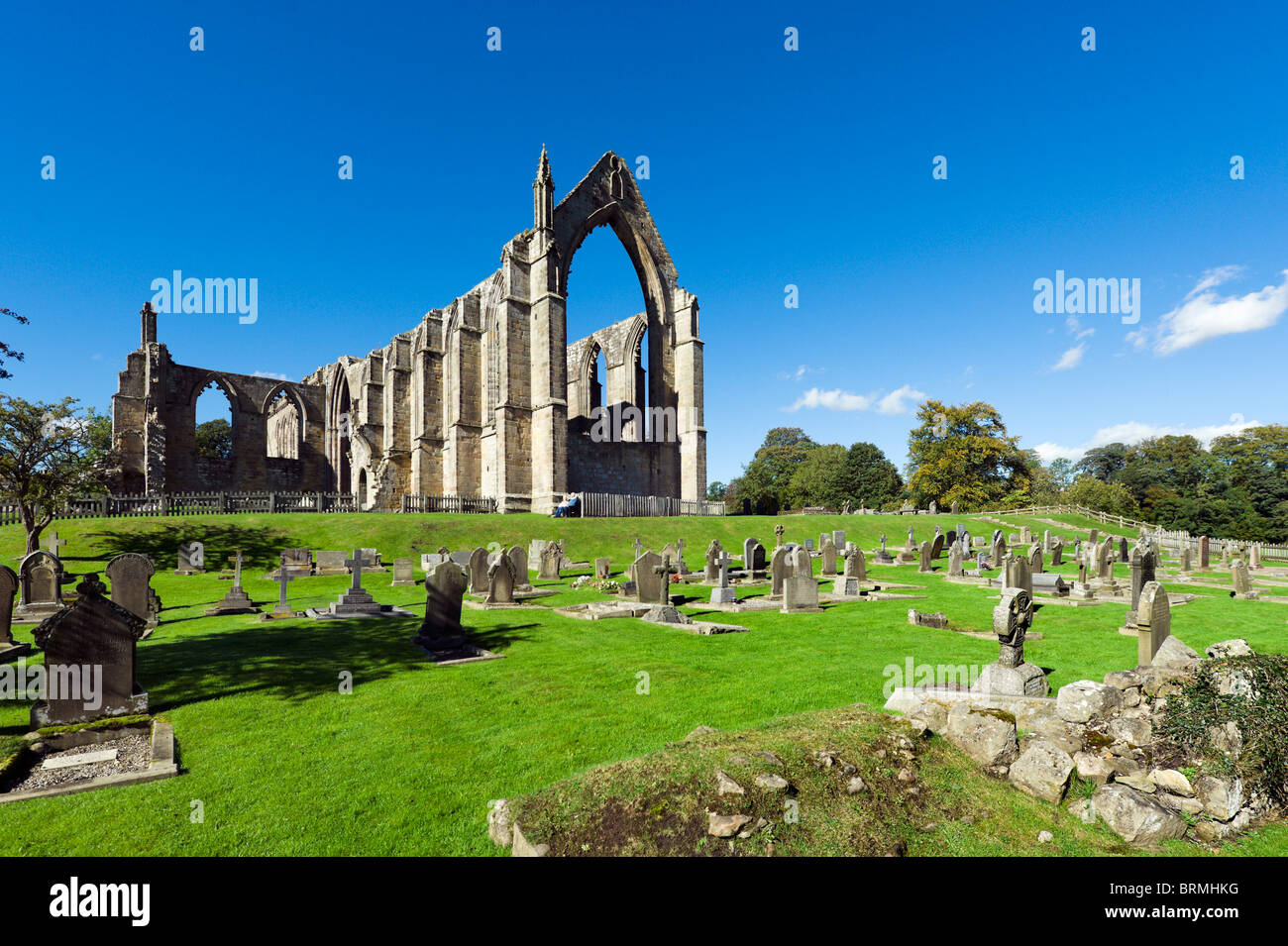 Prieuré de Bolton, Bolton Abbey, Wharfedale, Yorkshire Dales National Park, North Yorkshire, England, UK Banque D'Images