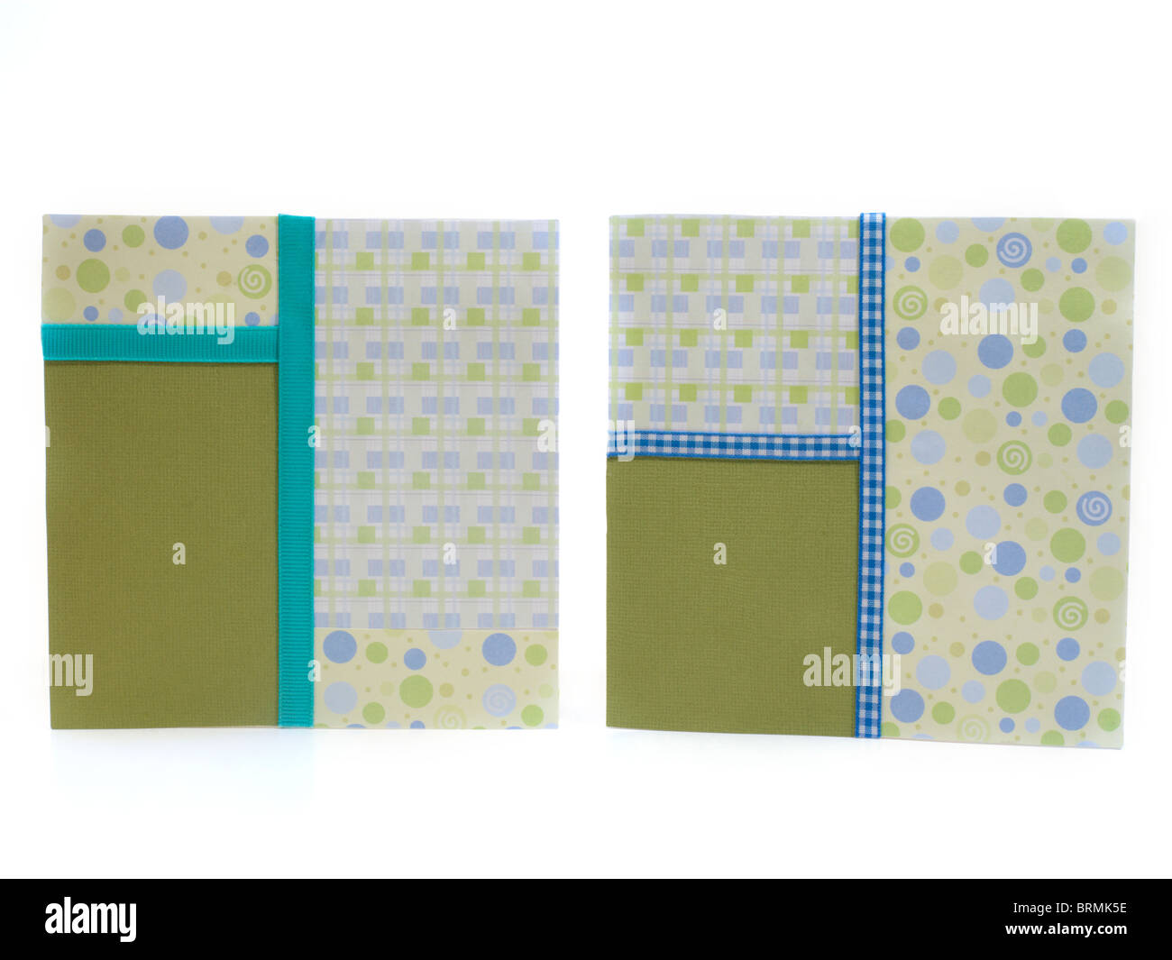 Cartes de souhaits faites à la main Banque D'Images